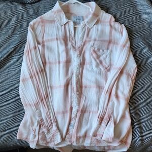 Rails XL Blush / Pink Overshirt / Button-Up